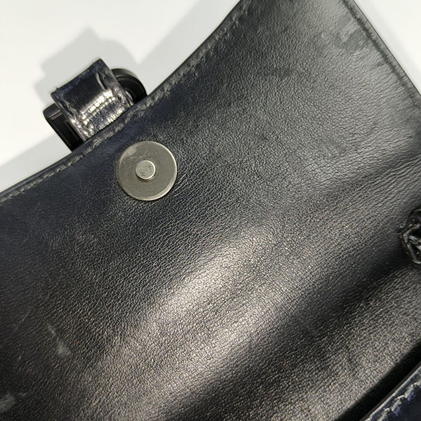Hourglass Mini Calfskin Black