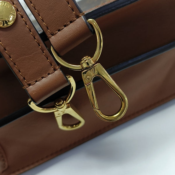 DAUPHINE Mini Coated Canvas Brown