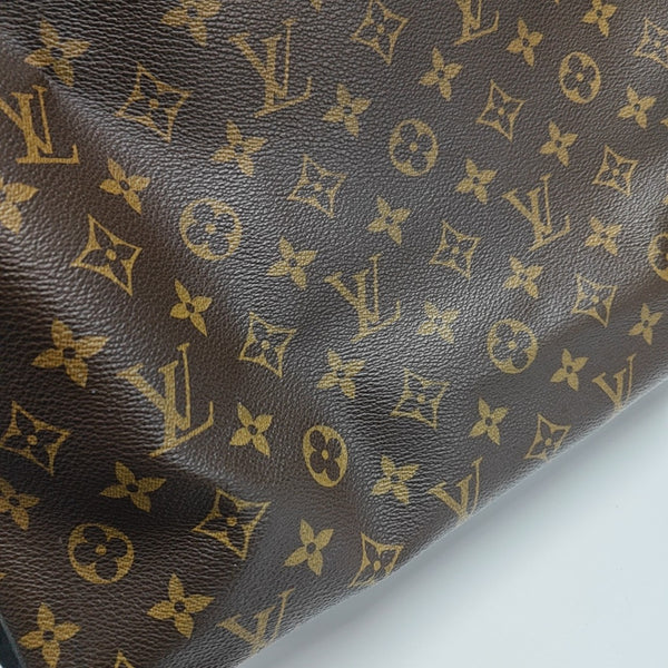 DAVIS Monogram Coated Canvas Brown