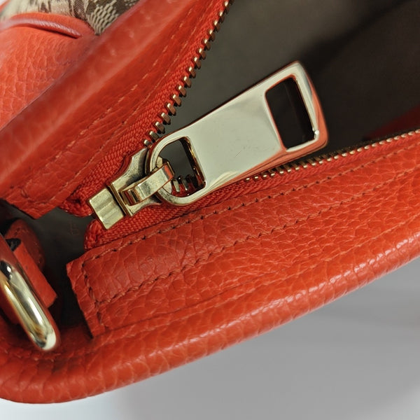 Authenticated pre-owned  Bree Monogram Canvas Orange - Shoulder Bag at Looply