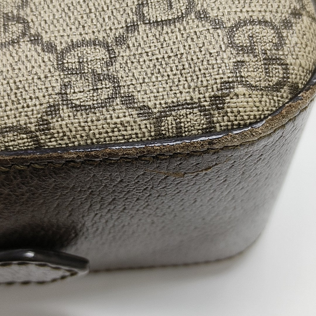 Neo Vintage Monogram Coated Canvas Beige