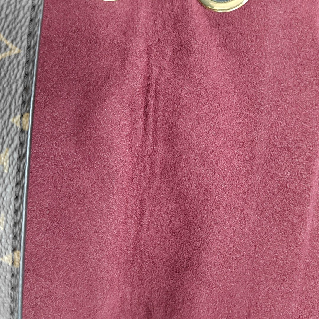 PASSY Monogram Coated Canvas Brown