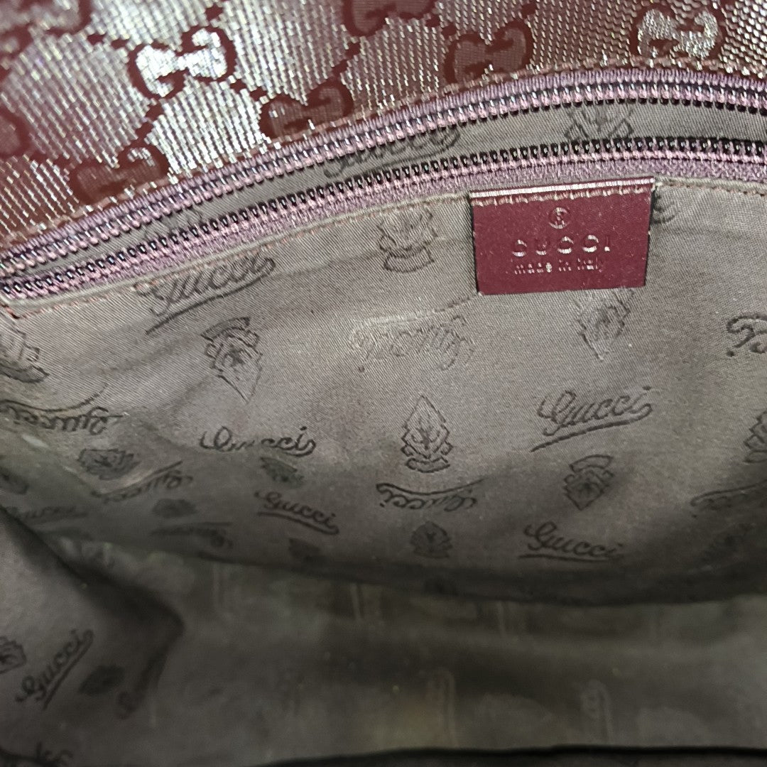 Monogram Coated Canvas Red
