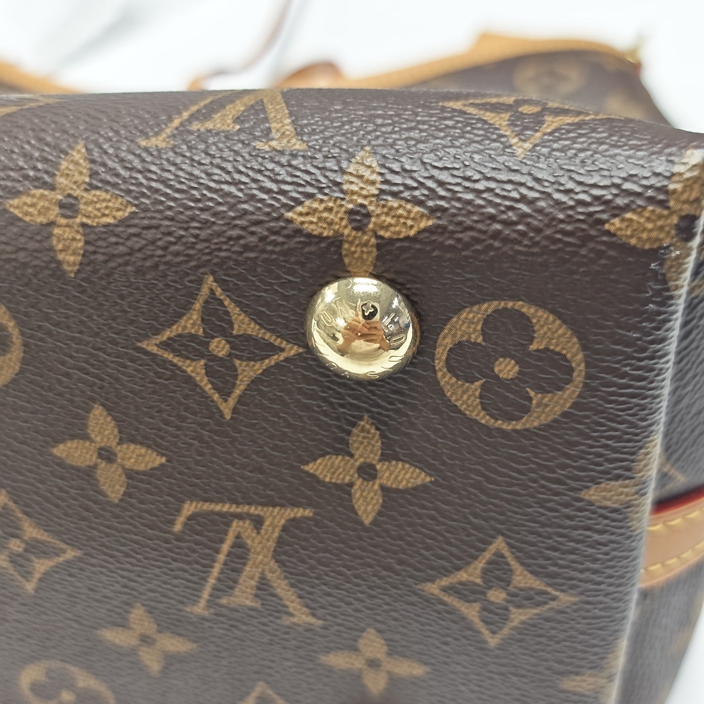 CARRYALL PM Monogram Coated Canvas Brown