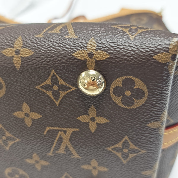 CARRYALL PM Monogram Coated Canvas Brown