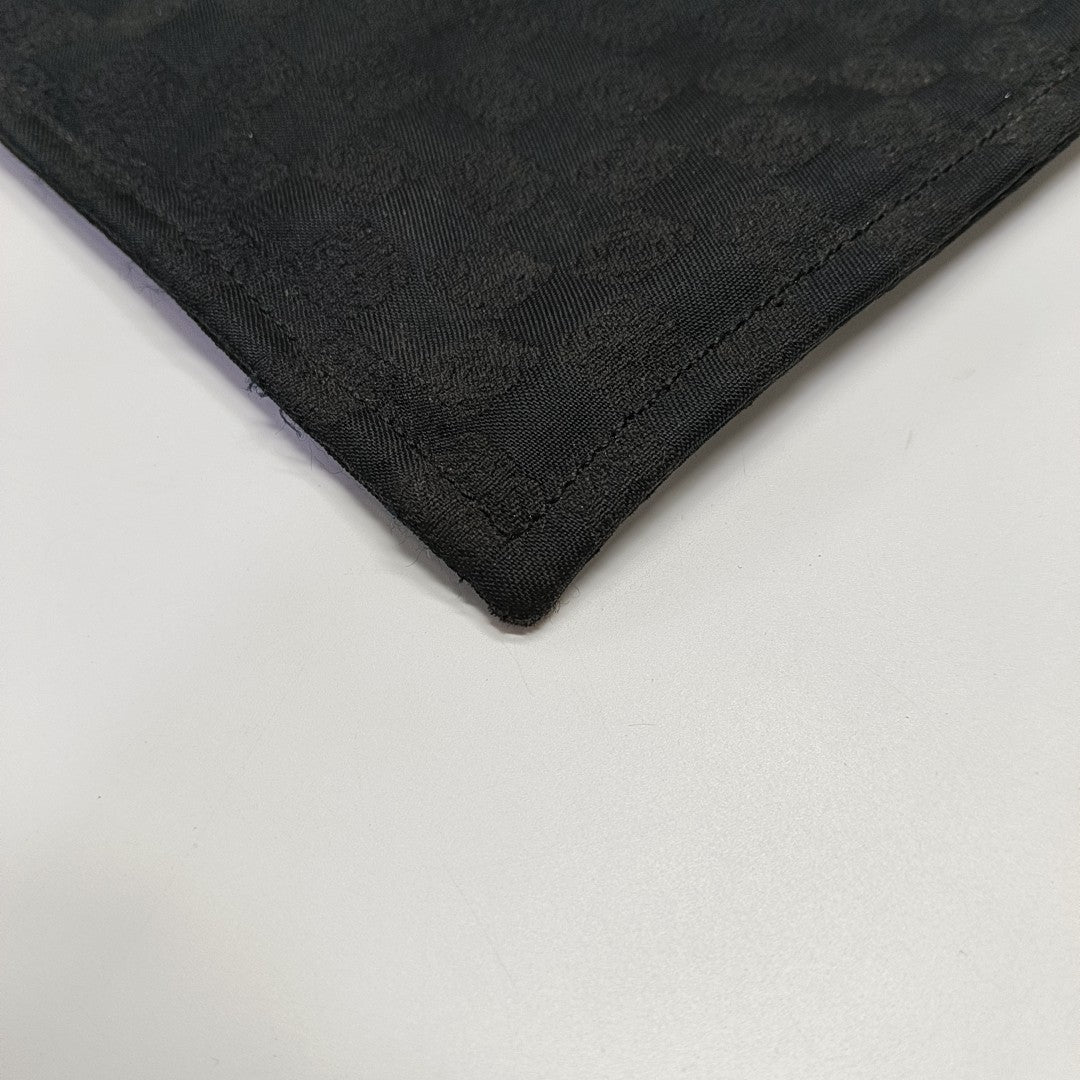 Canvas Top Handle Bag Black