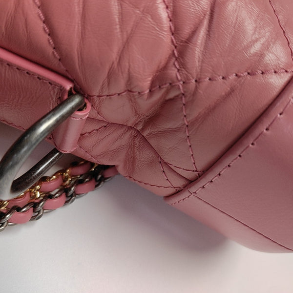 GABRIELLE Small Quilted Calfskin Red