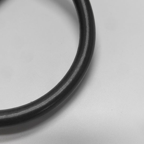 Cannage Coated Canvas Black