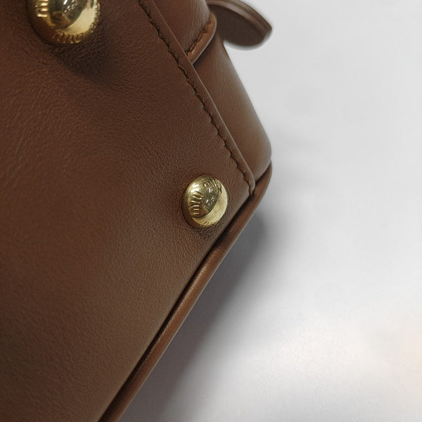 Arcadie Small Calfskin Brown