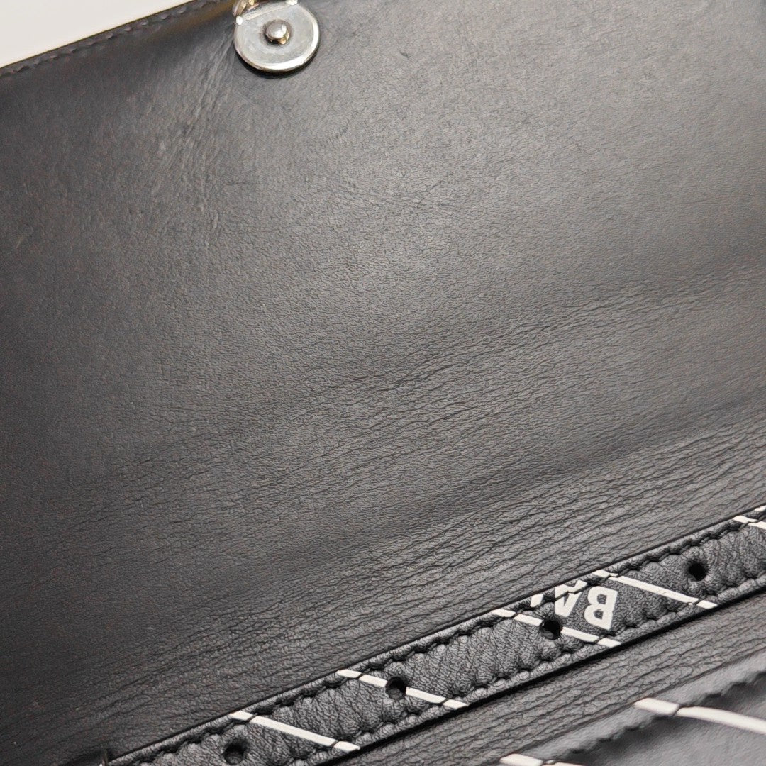 B. Calfskin Black