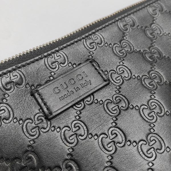Signature Monogram Calfskin Black