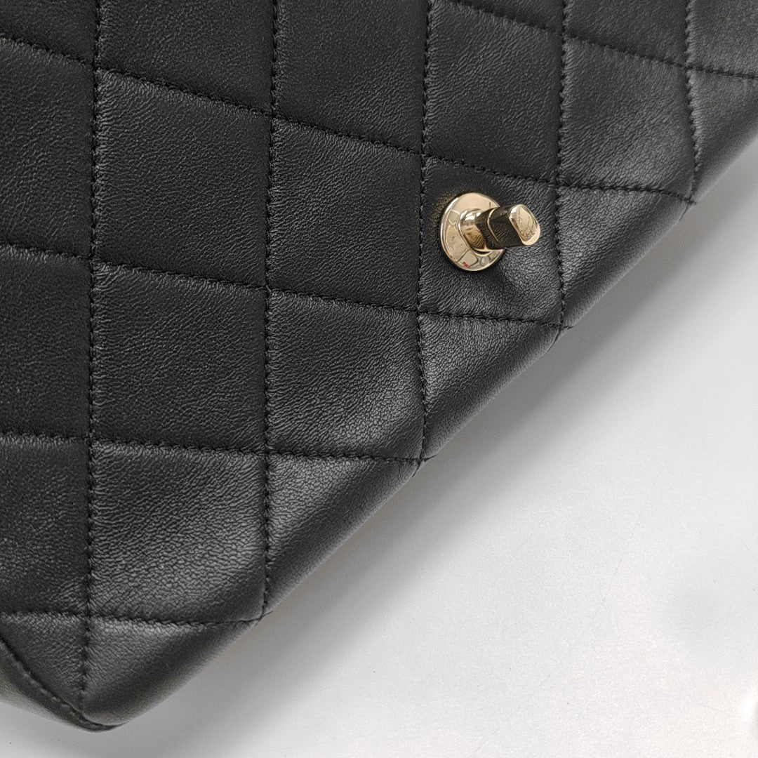 Quilted Lambskin Black
