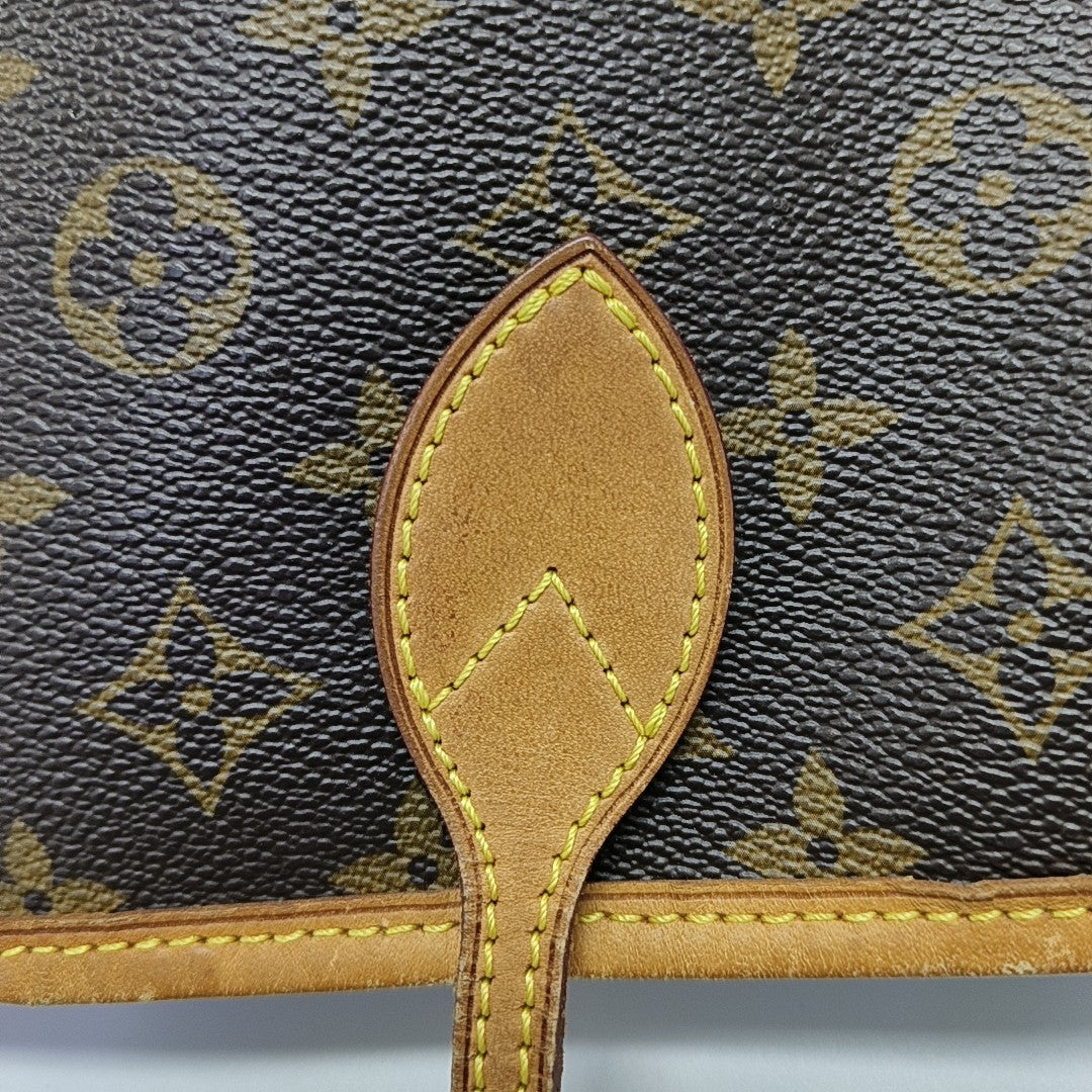 NEVERFULL PM Monogram Coated Canvas Brown