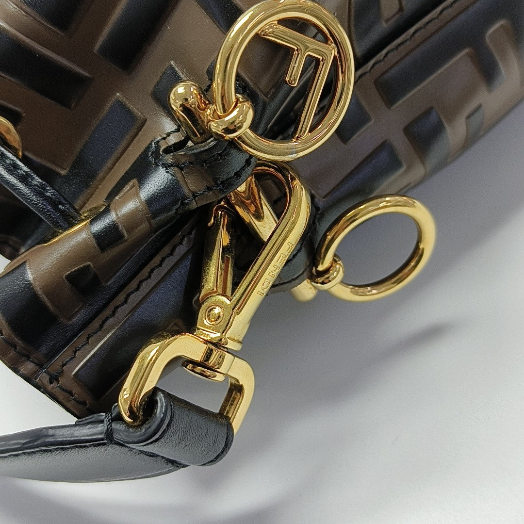 Mon Tresor Mini Monogram Calfskin Brown