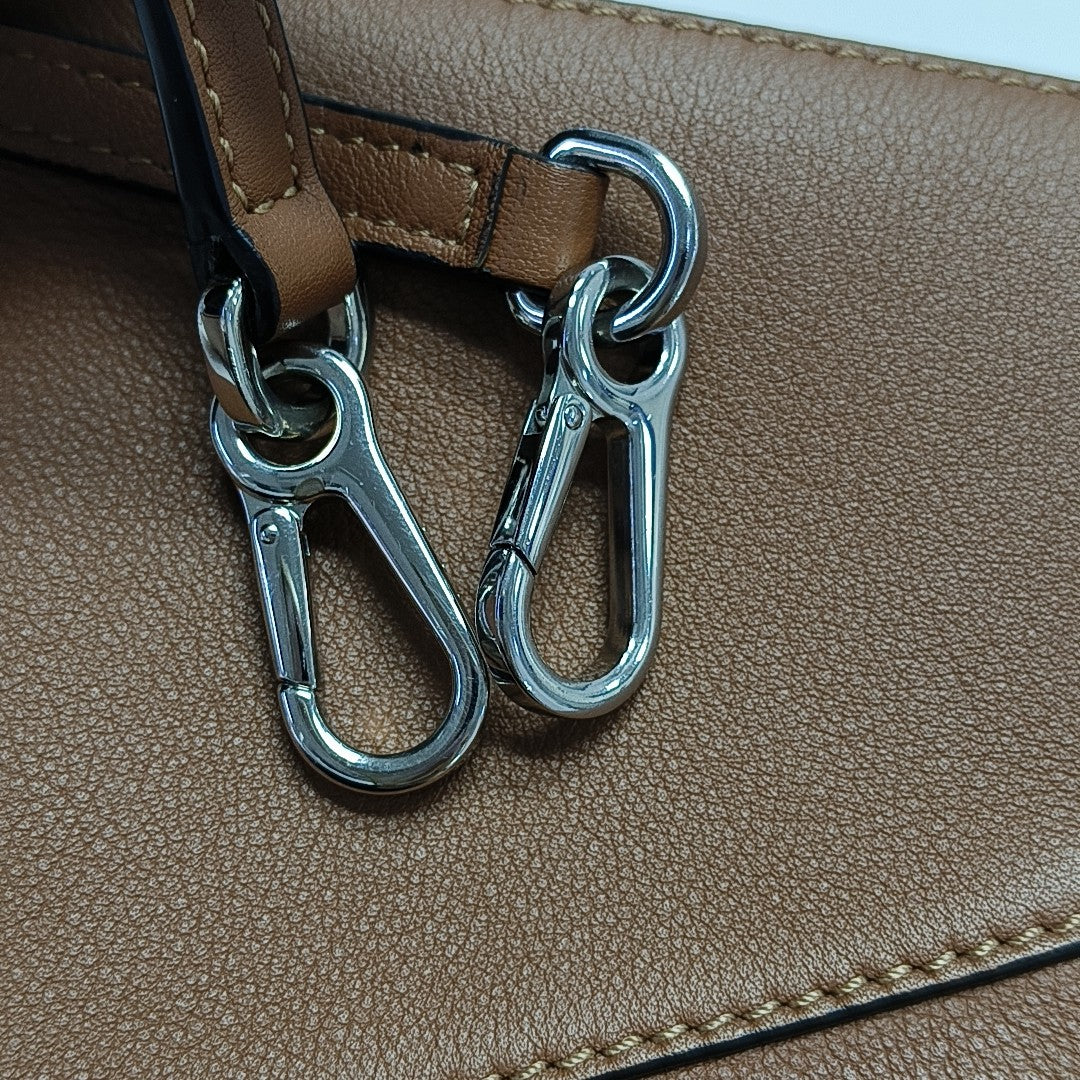 Puzzle Mini Calfskin Brown