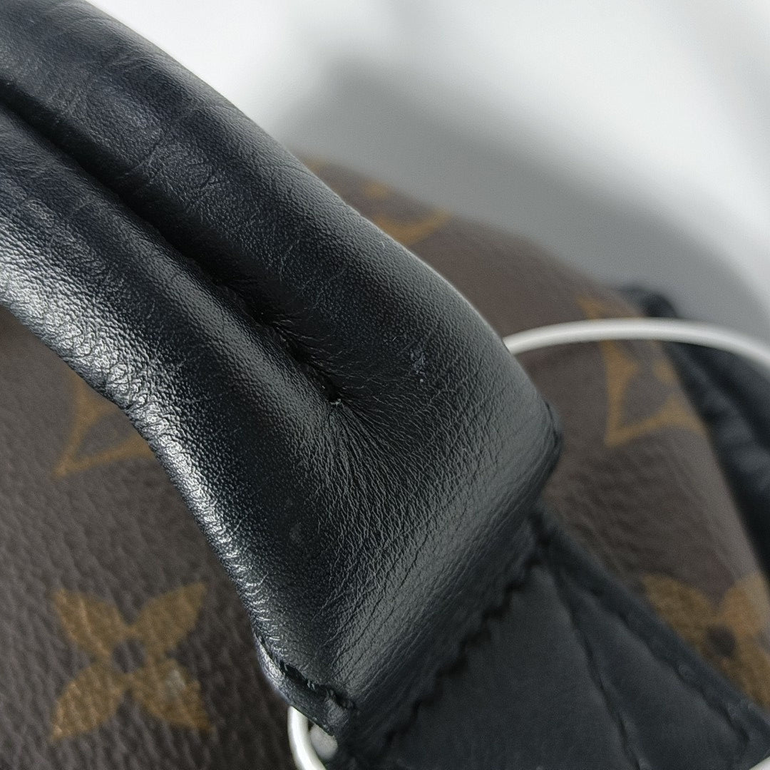 PALM SPRINGS PM Monogram Coated Canvas Brown