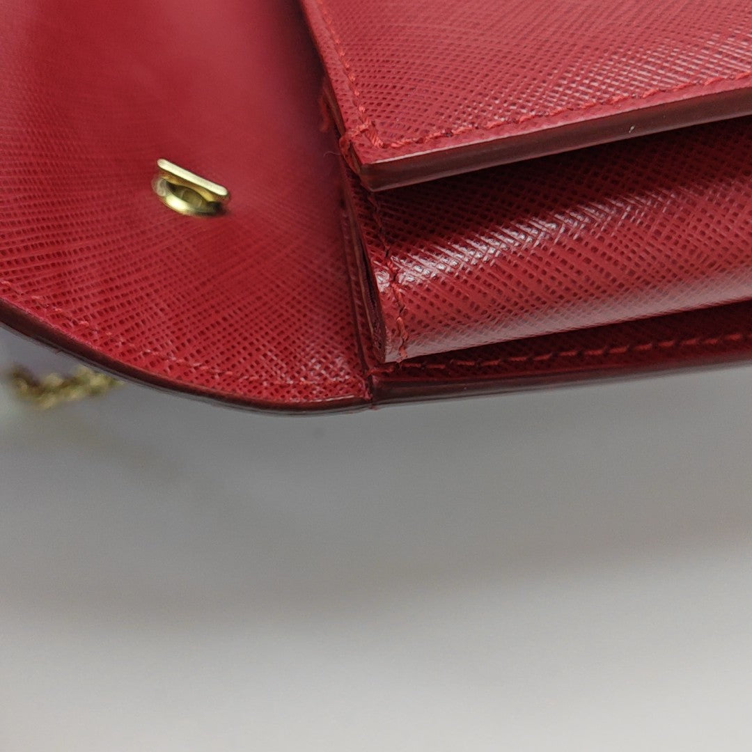 Ginny Calfskin Red