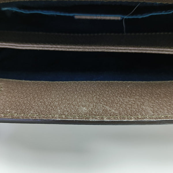 Ophidia Small Monogram Lona Revestida Beige