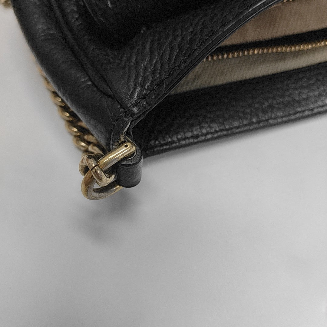 Soho Small Calfskin Black