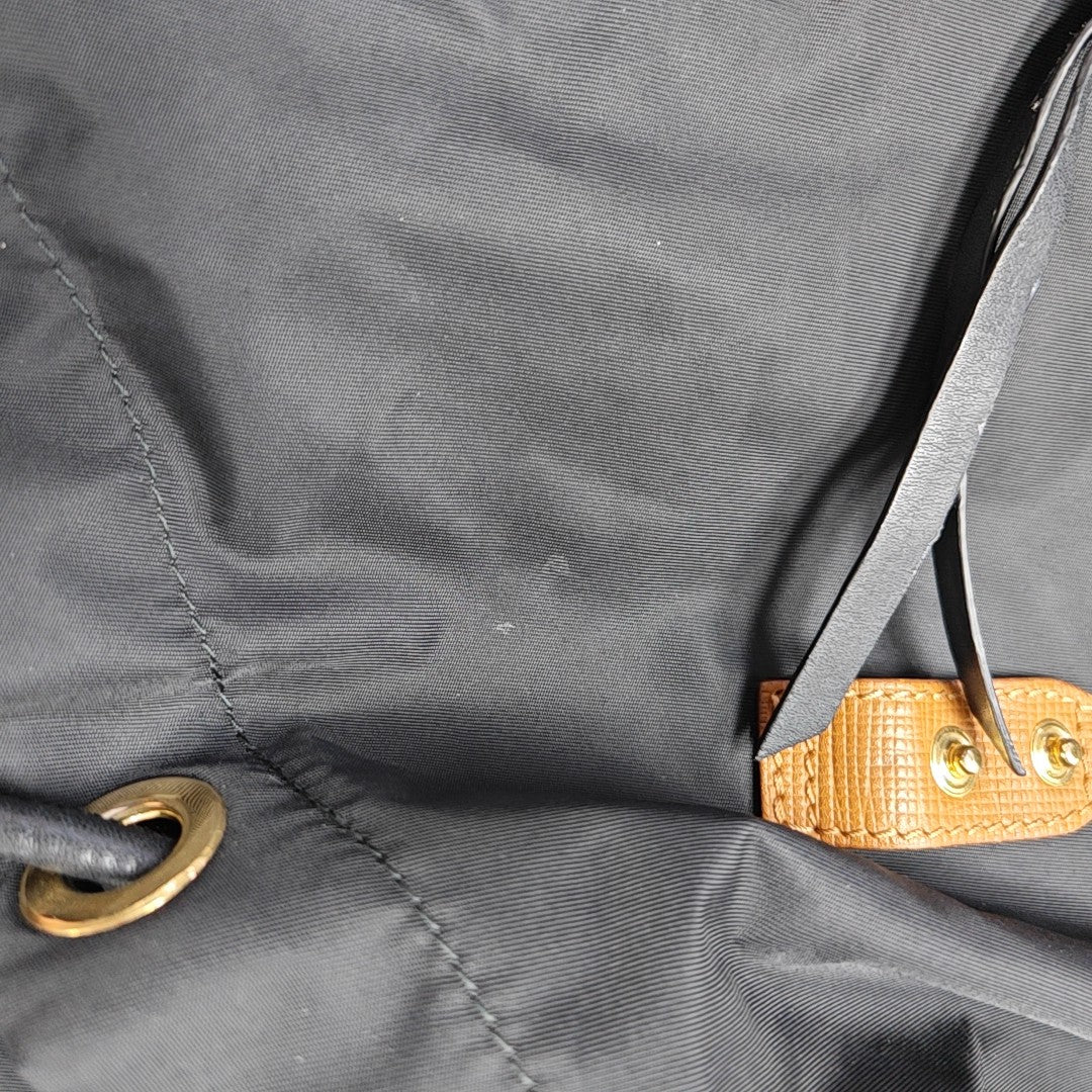 The Rucksack Medium Nylon Black