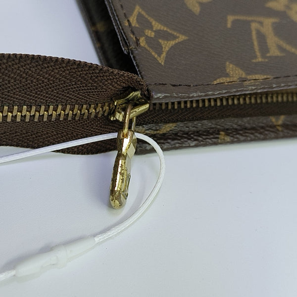 TOILET POCKET 26 Monogram Coated Canvas Brown