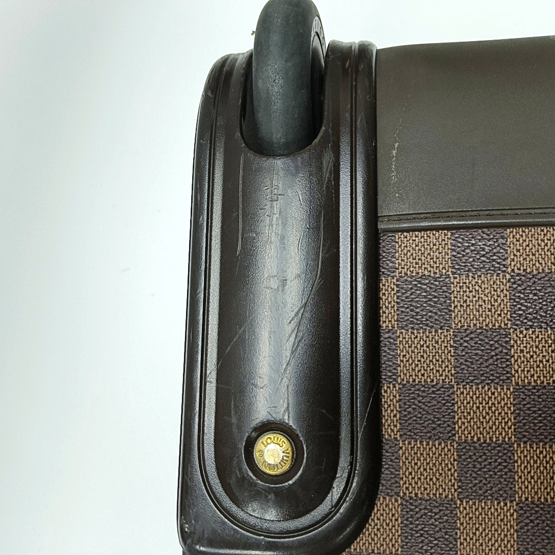 Authenticated pre-owned  PEGASE Damier Ebene Coated Canvas Brown - Luggage at Looply