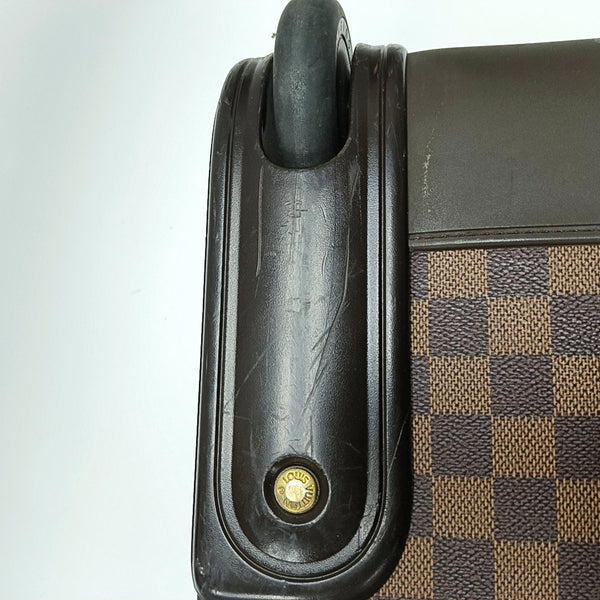 Authenticated pre-owned  PEGASE Damier Ebene Coated Canvas Brown - Luggage at Looply