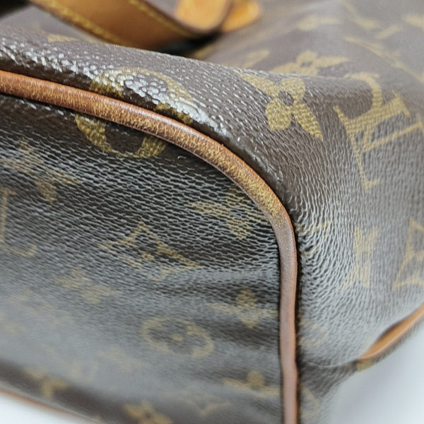 PALERMO PM Monogram Coated Canvas Brown