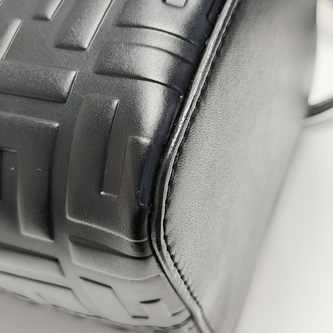 Mon Tresor Mini Calfskin Black