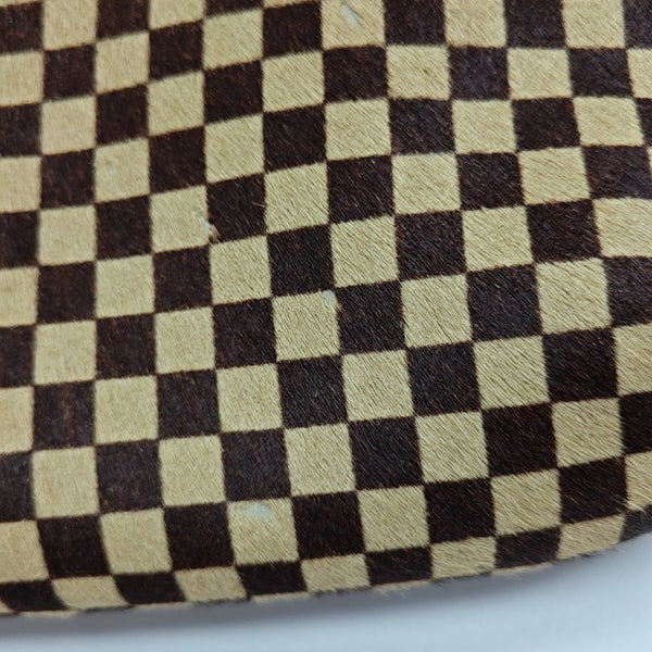 TIGRE Damier Ebene Horsehair Brown