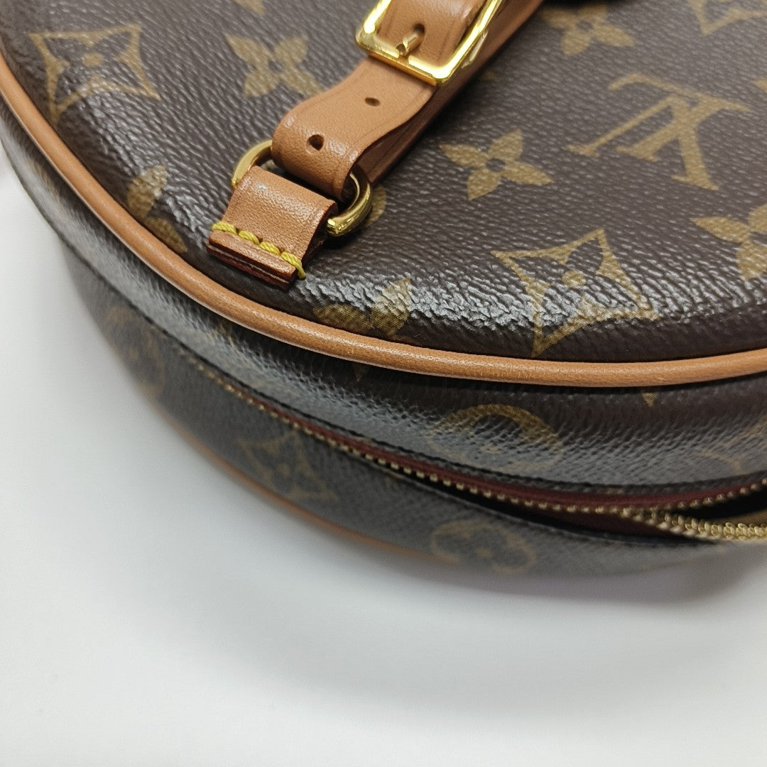 BOITE CHAPEAU MM Monogram Coated Canvas Brown