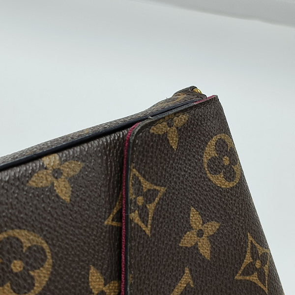 FÉLICIE Monogram Coated Canvas Brown