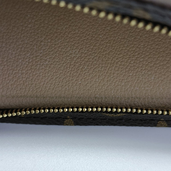 TOILET POCKET 26 Monogram Coated Canvas Brown