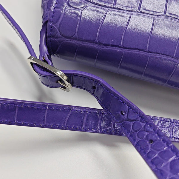 Hourglass Small Calfskin Purple