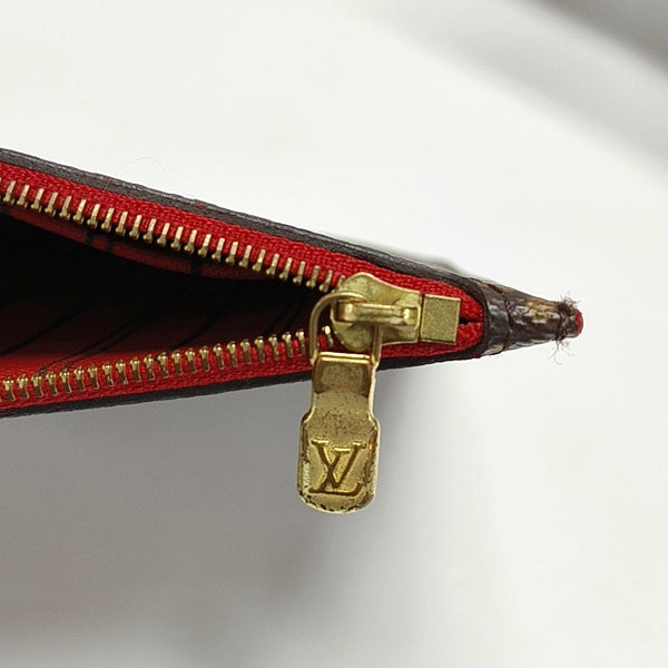 NEVERFULL Lona Revestida Monogram Marrón
