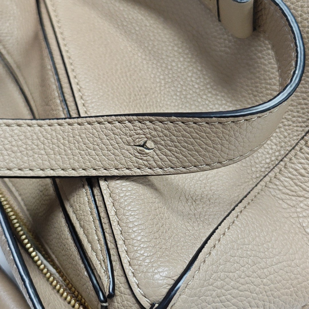 Puzzle Small Calfskin Beige