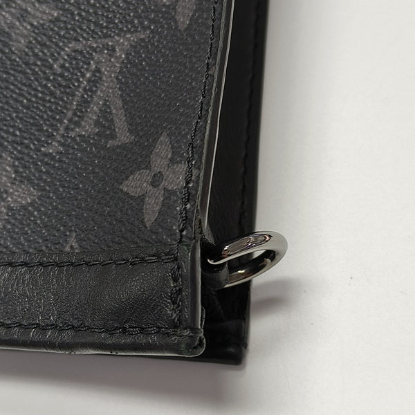 GASTON Monogram Coated Canvas Black