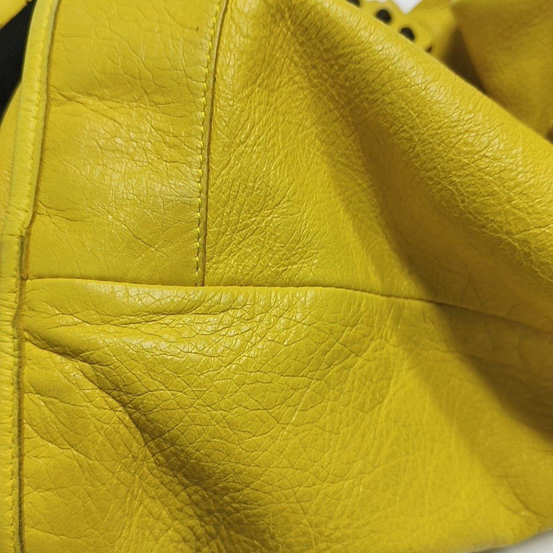 Twiggy Lambskin Yellow