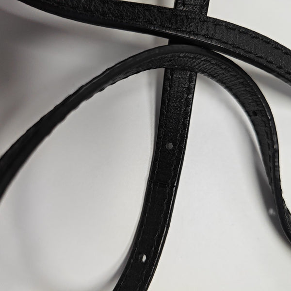 Shopping Bag Calfskin Black