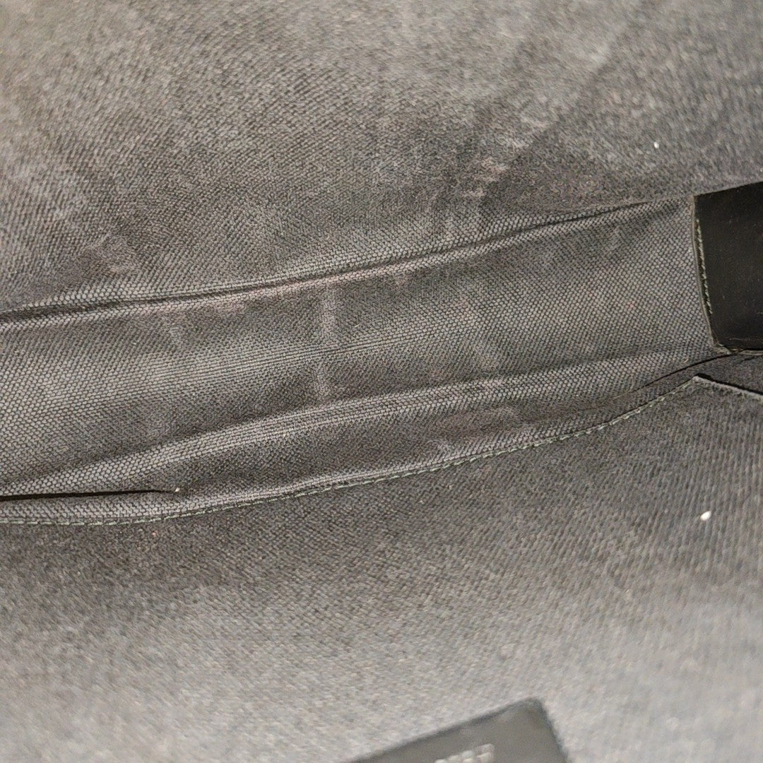 GG Supreme Monogram Coated Canvas Gray