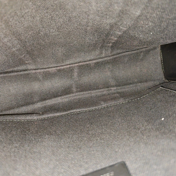 GG Supreme Monogram Coated Canvas Gray