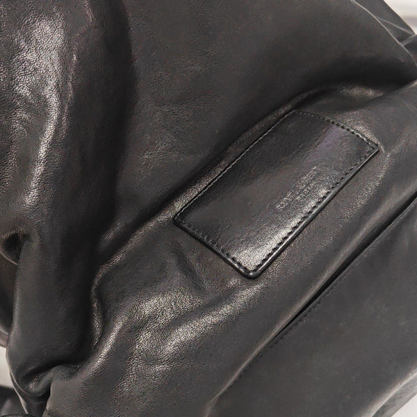Calfskin Backpack Black