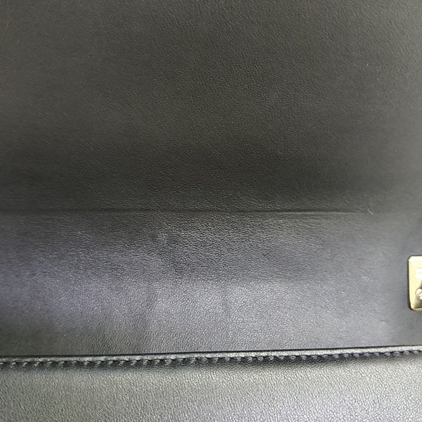 BOY CHANEL Medium Quilted Lambskin Black