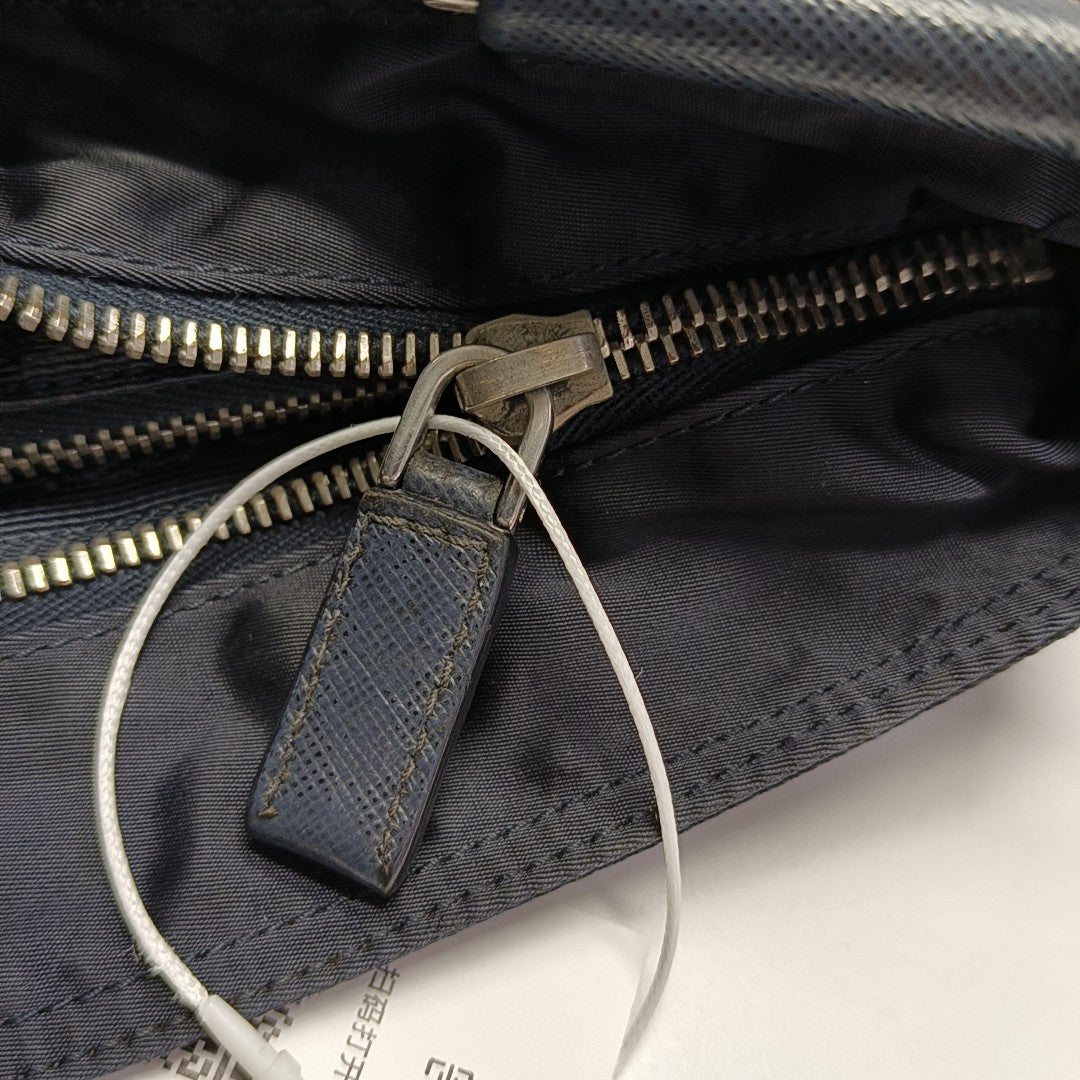 Vela Messenger Bag Nylon Blue