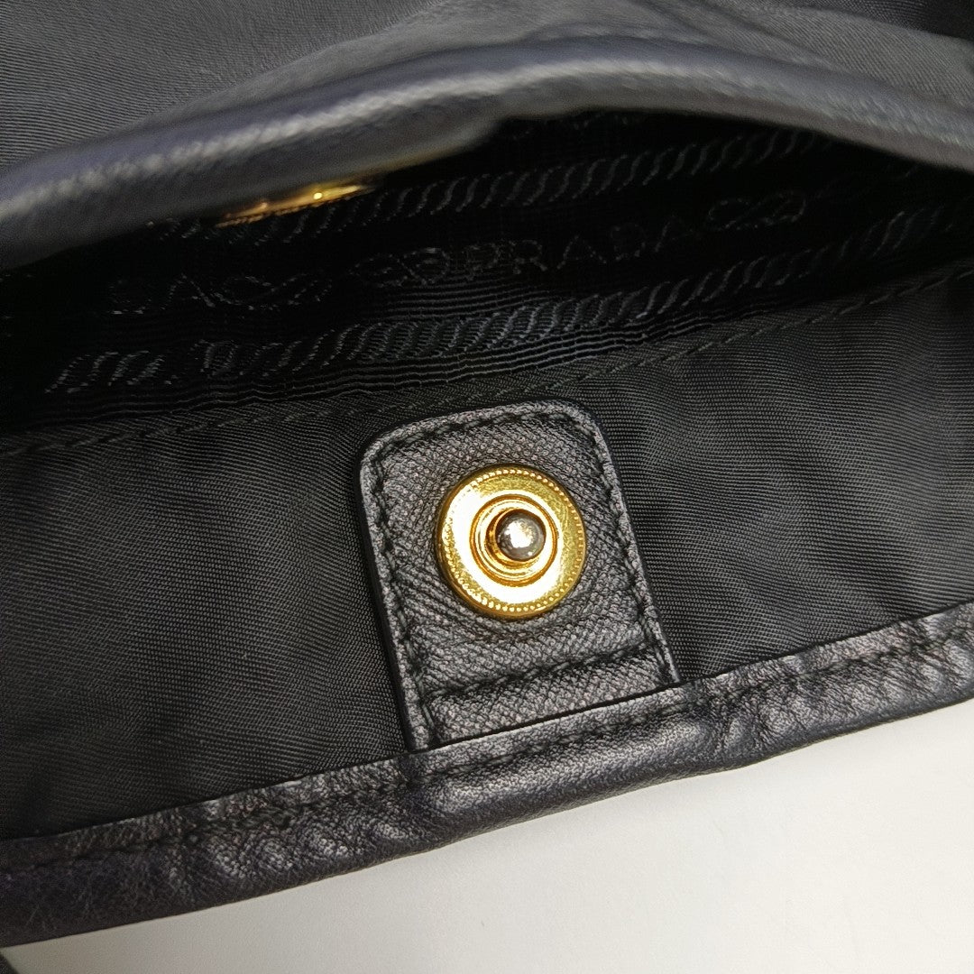Nylon Tote Bag Black