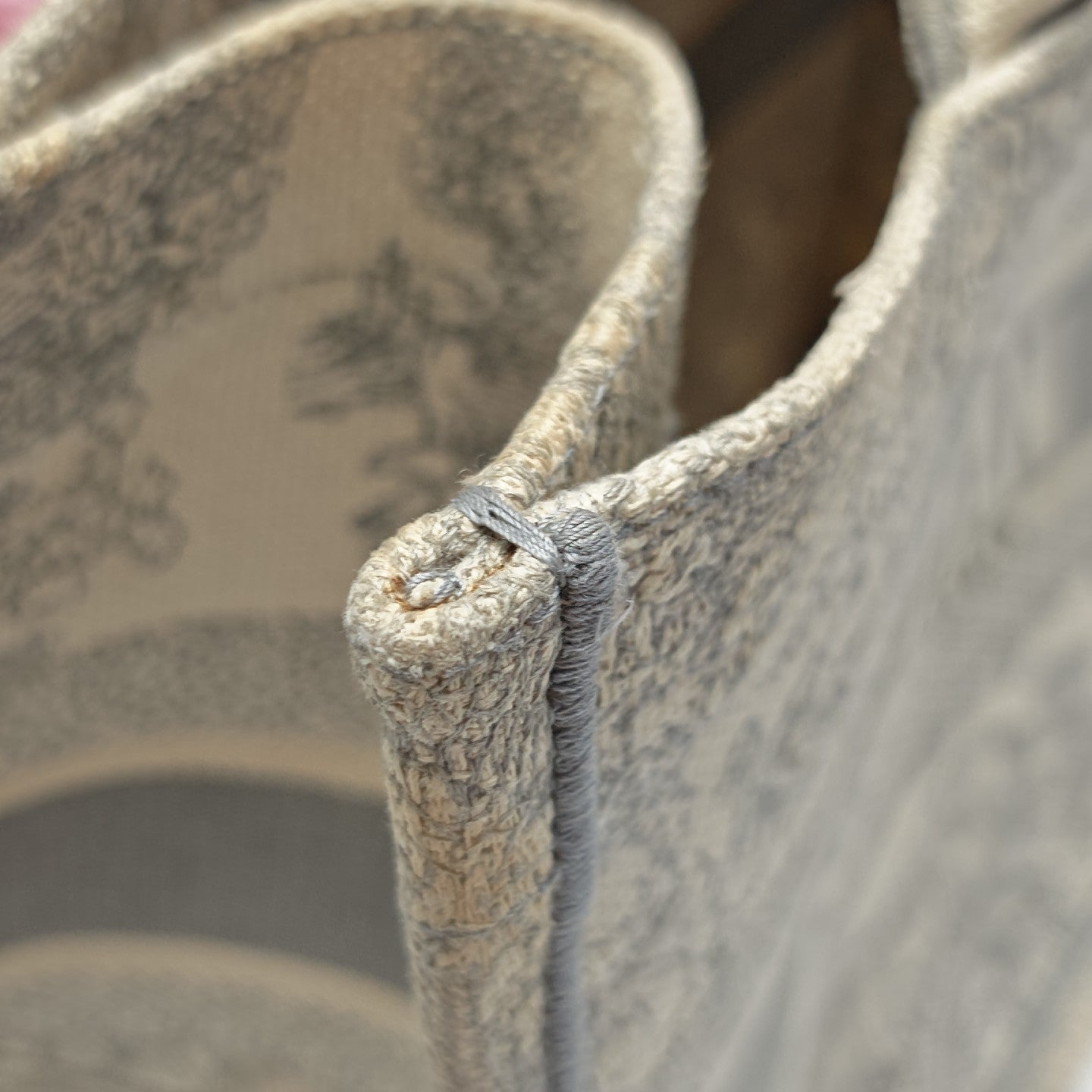 Book Tote Medium Canvas Gray