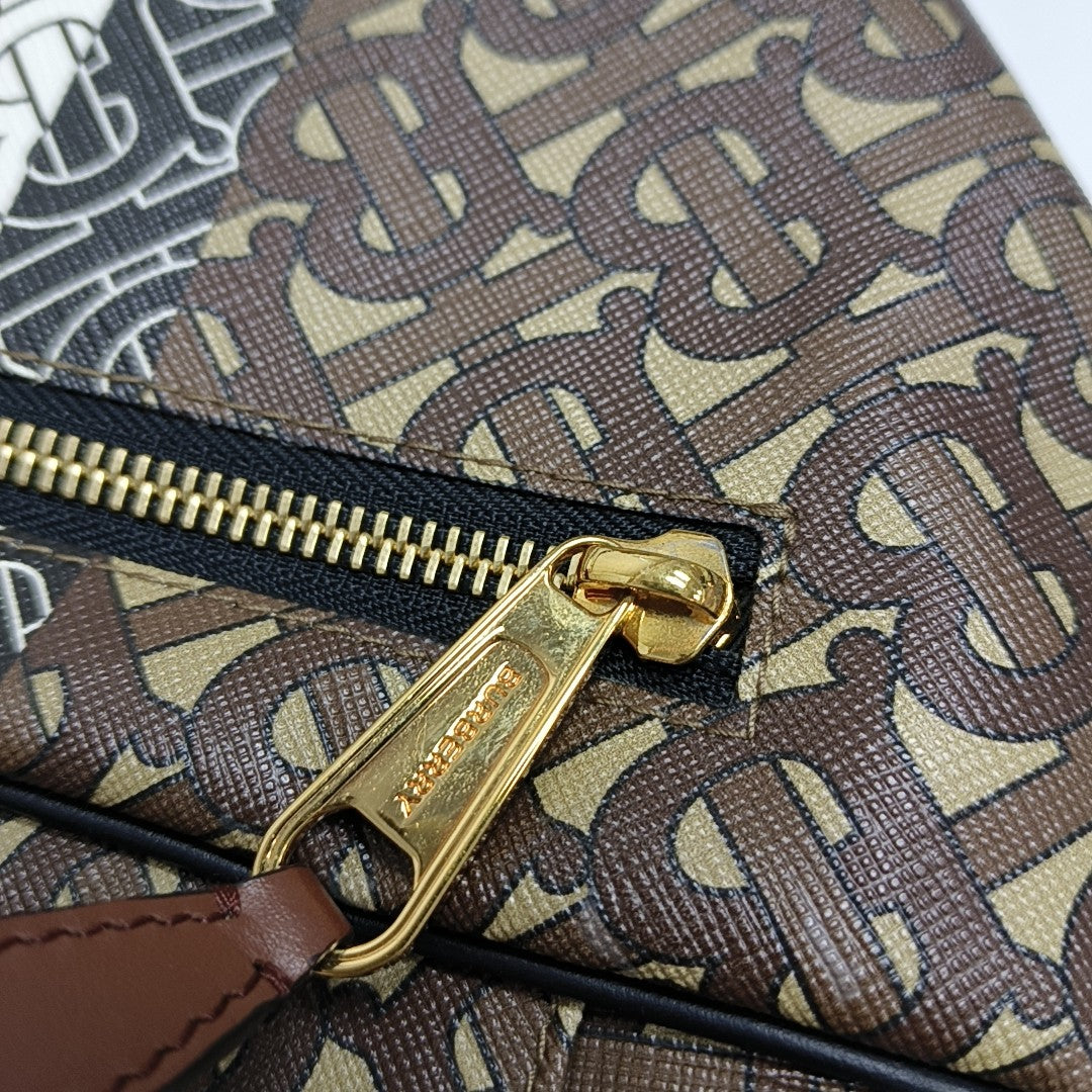 Sonny Medium Coated Canvas Brown