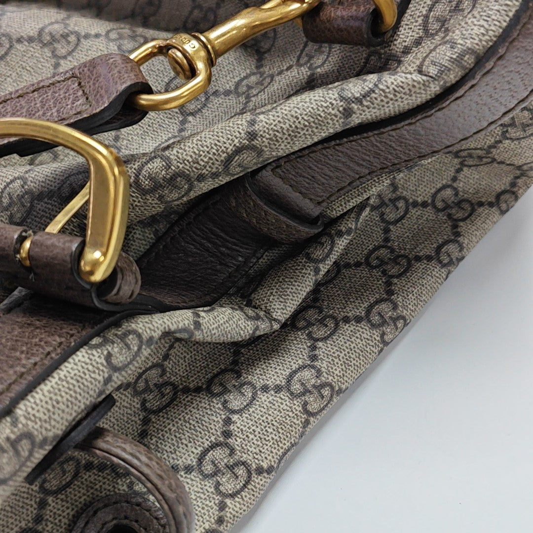 Neo Vintage Monogram Coated Canvas Black