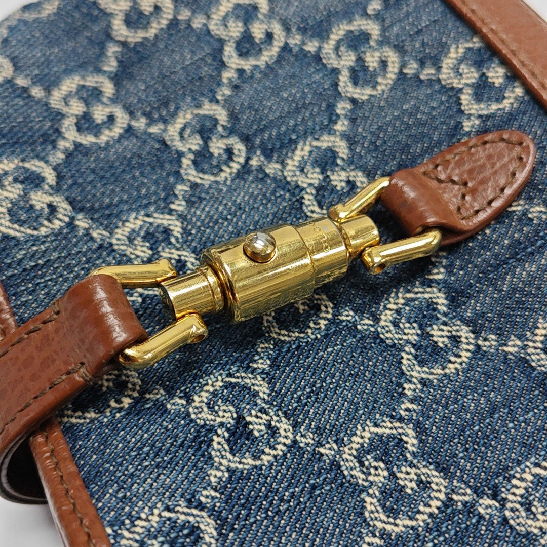 Jackie 1961 Mini Monogram Denim Blue