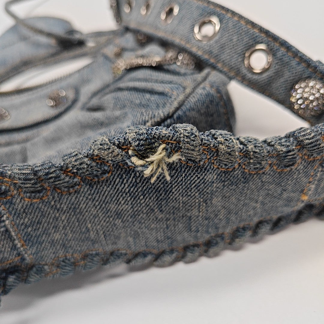 Le Cagole Mini Denim Blue